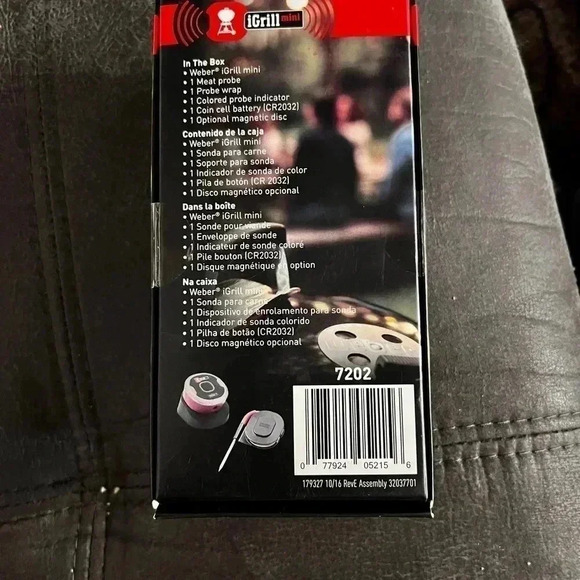 Weber iGrill Mini Digital All Bluetooth Thermometer 2156 - Picture 3 of 6